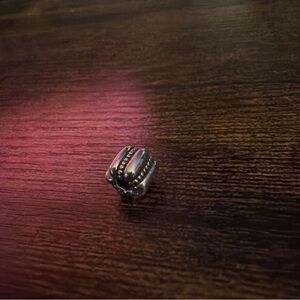 Pandora Dots and Ridges Barrel Clip